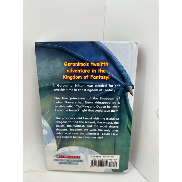 Geronimo Stilton The Island Of Dragons Hardcover Book - Picture 2 of 10